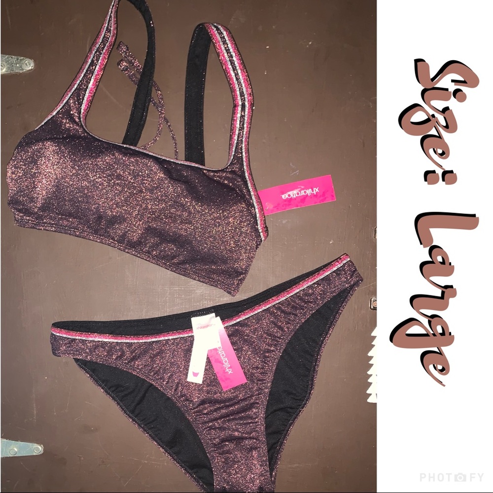 Xhilaration Bikini Swimsuit, Size Large